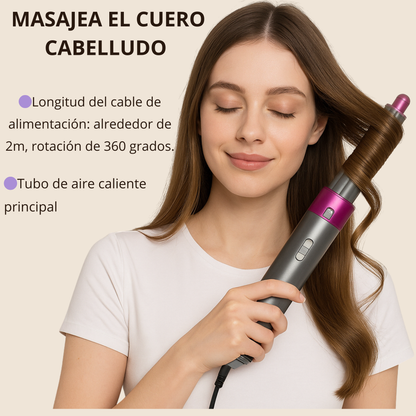 Cepillo Alisador 5 en 1