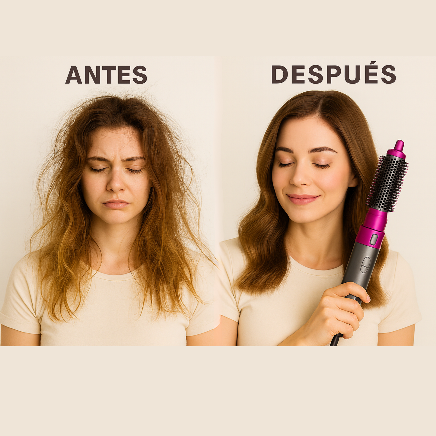 Cepillo Alisador 5 en 1